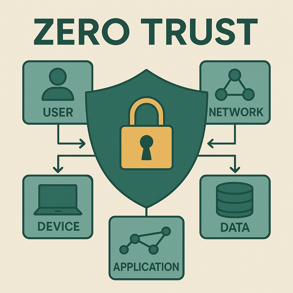 Zero Trust Security Model Componenten